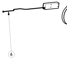 Wheel guard sensor for B1200 wheel balancer (EAA0439G99A)