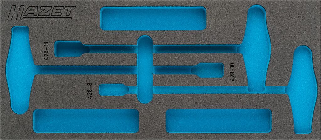 Two-component foam tool insert (163-382L, HAZET)