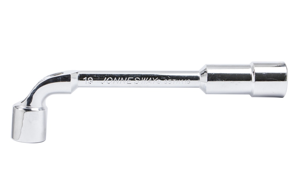 ANGLE SOCKET WRENCH, CR-V POLISH FINISHED, SIZE: 19MM (S57H119, JONNESWAY)