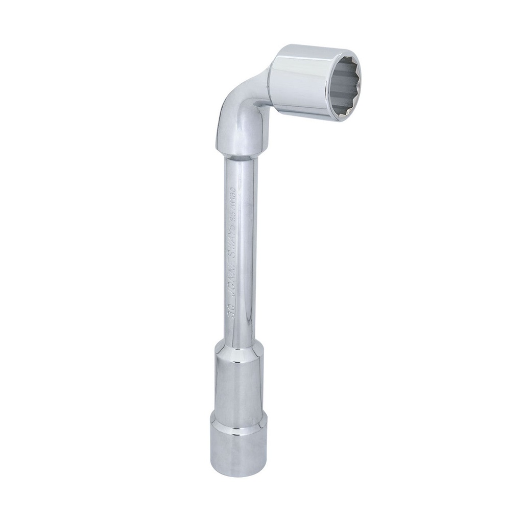 ANGLE SOCKET WRENCH, CR-V POLISH FINISHED, SIZE: 30MM (S57H130, JONNESWAY)