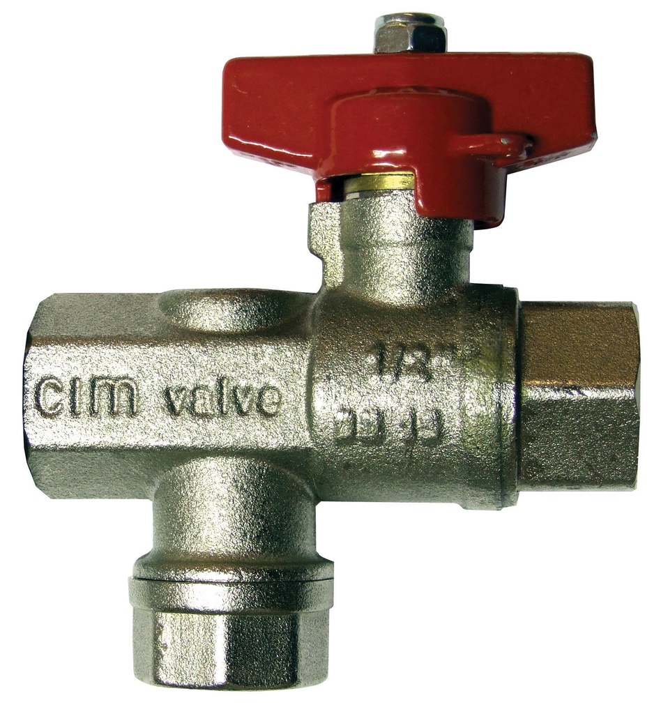 Rutulinis vožtuvas G3/4" (vidinis) su filtru (16711-50, EUROLUBE)