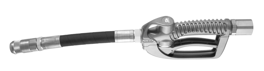 High-volume oil control gun G3/4 in. (female), flexible outlet, manual non-drip (16721, EUROLUBE)