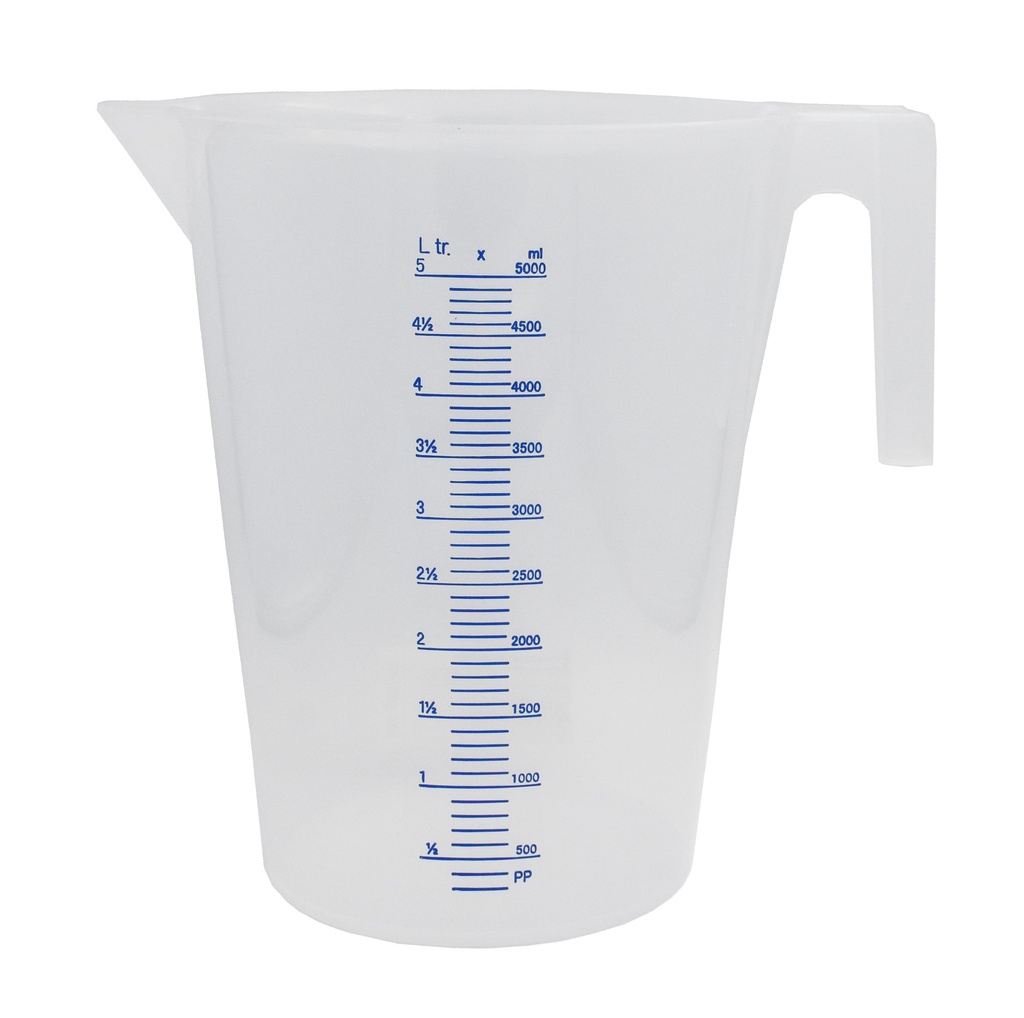 Measuring Jug 5 L, 24 pcs (16779-24, EUROLUBE)