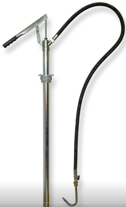 Drum pump 60–200 l with hose and outlet spout (16780, EUROLUBE)