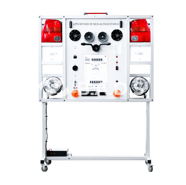 Apšvietimo mokomasis stendas (MSAS01-T7, AUTO EDU)