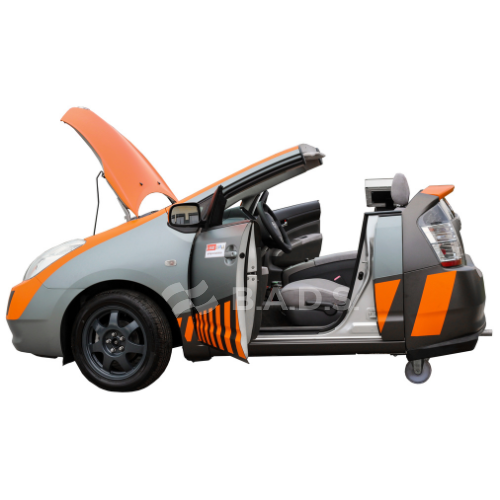 Toyota PRIUS II hybrid system ½ training stand, open (cabrio) version (PMTPK01, AUTOEDU)