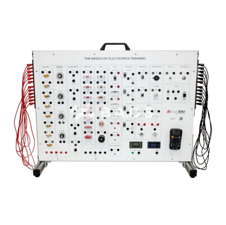 Elektronikos pagrindų mokomasis stendas (automobilinės elektros mazgų matavimui) (MSEMP01)