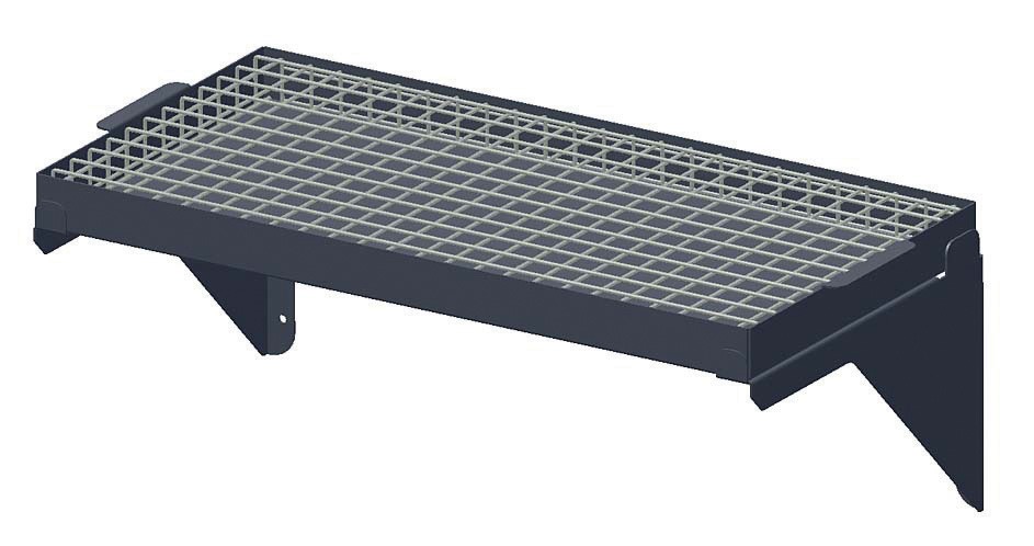 Sienas pilienu savākšanas paliktnis 625x320 mm (17770, EUROLUBE)