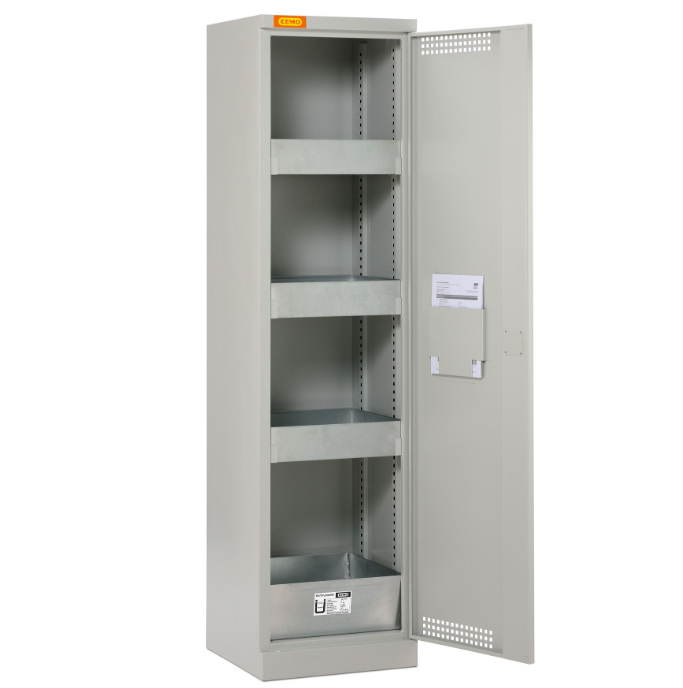 Uždara, plovimo chemijos ir priedų saugojimo spinta "Environmental/HazMat cabinet" CEMO GmbH (11001)