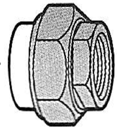Metal 3-piece coupling 20x1/2 (GA3G/L 20)