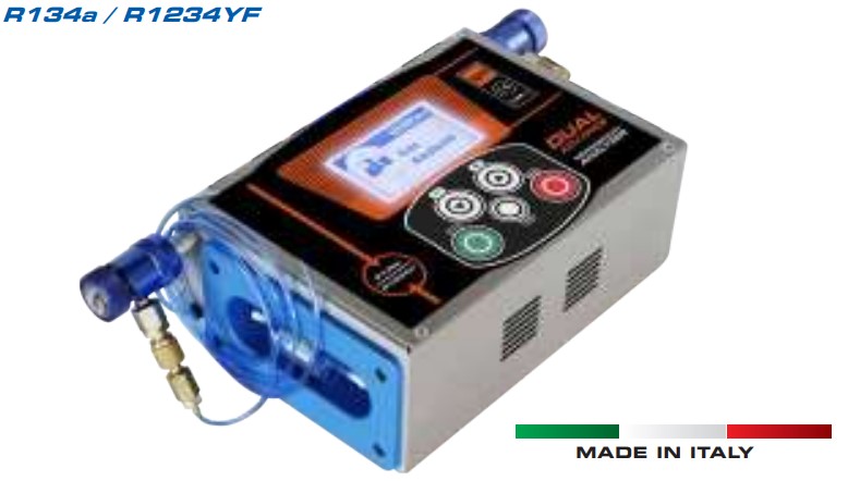 R134a and R1234yf refrigerant gas analyzer (01.000.290S, SPIN)