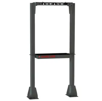 Hose reel service stand for 5 reels (17867, EUROLUBE)