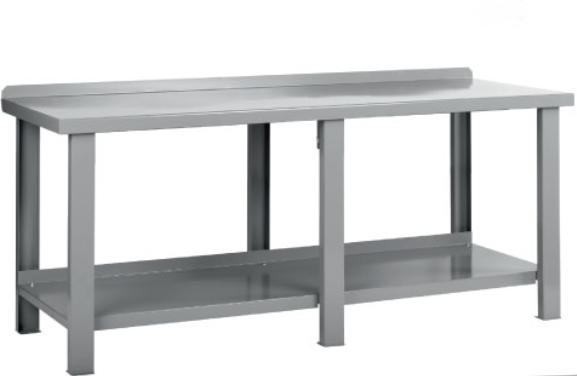 Workbench with metal top, 1000 mm (8051, TECNOLUX)