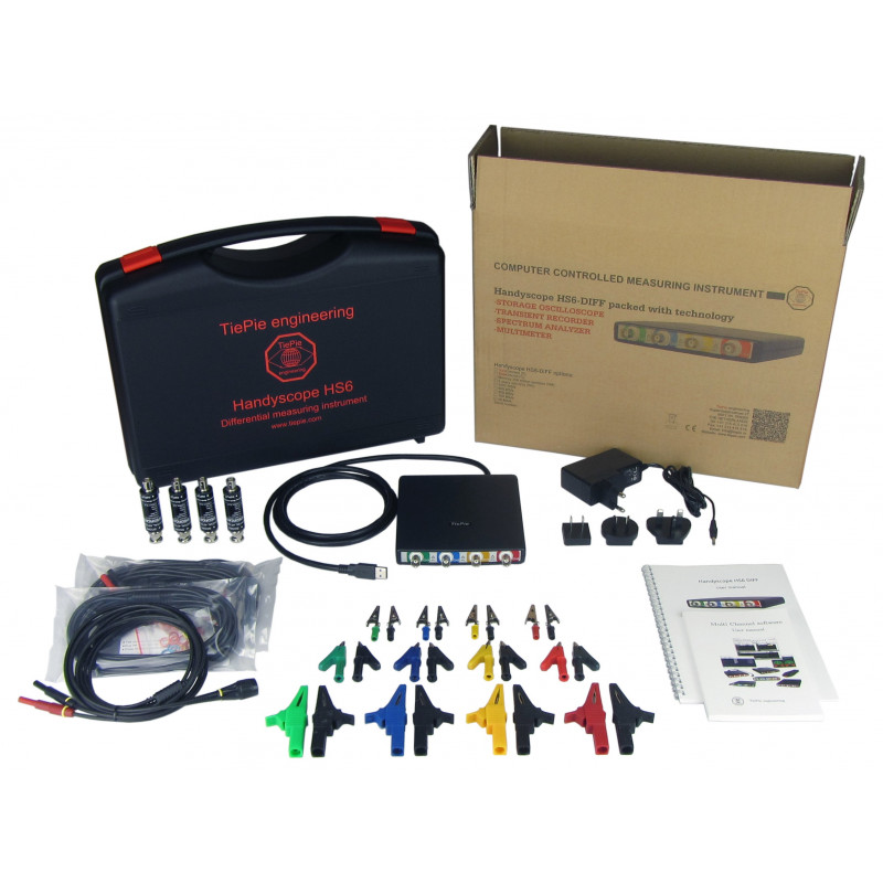 Automobilių diagnostikos osciloskopas TiePie ATS605004D-XMS (ATS605004D-XMS, TIEPIE)