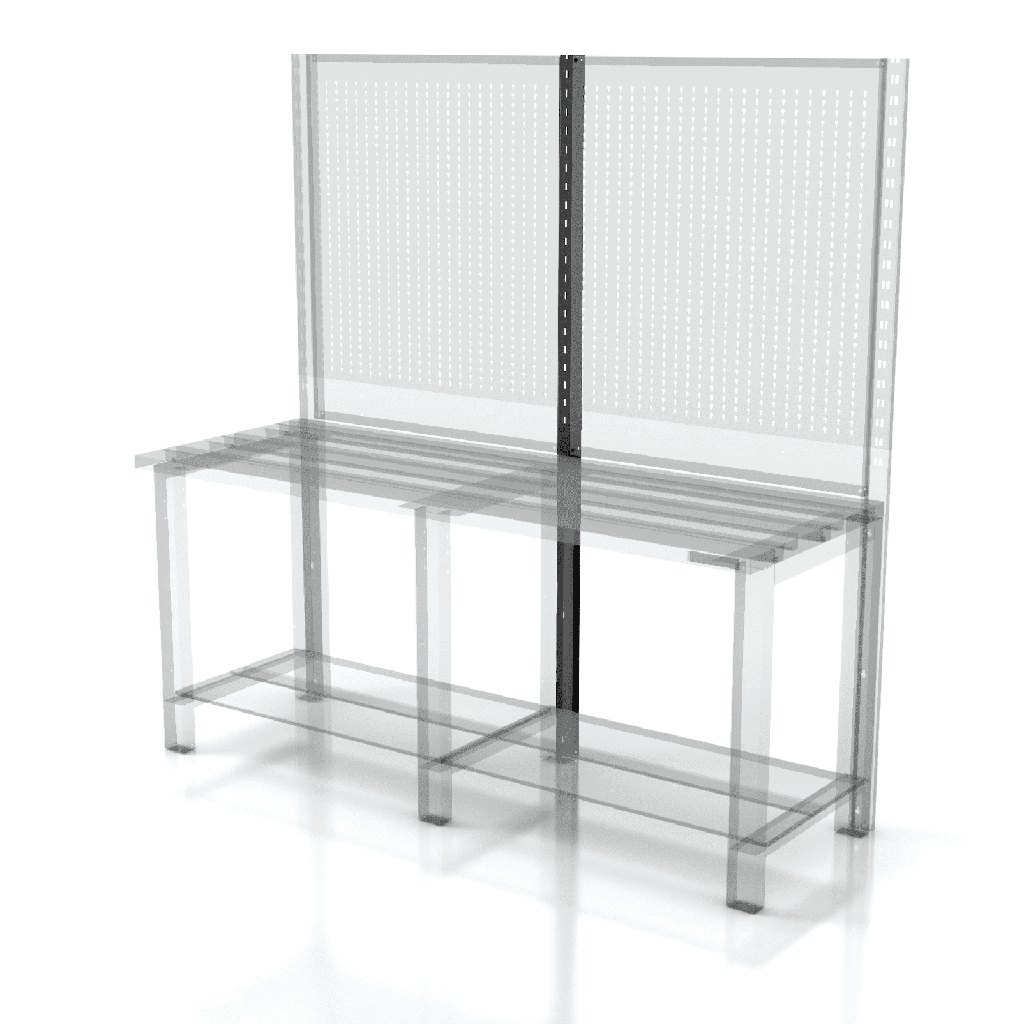 Central support column for workbench, FLECTA (AR-FL018)