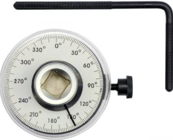 Varžtų priveržimo matuoklis 1/2" 360 laipsnių (YT-0593)