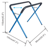 X-Type painting stand for doors & fenders Auto EQ (AQLC-104)