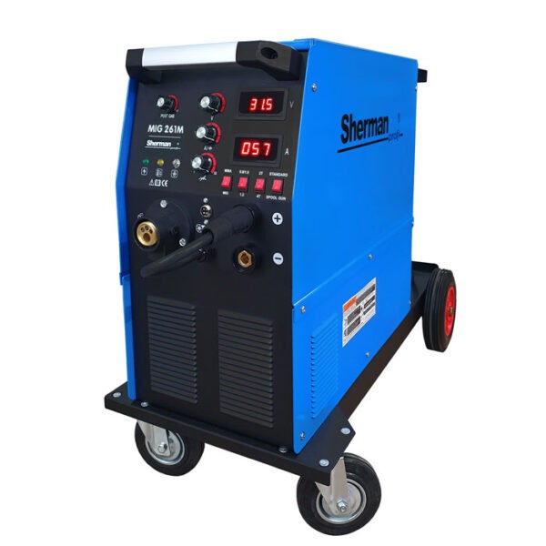 Semi-automatic mig-mag welding machine 250A MIG 261M/4R (230V/400V) SHERMAN (TEC0826)