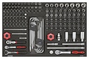 Combination tool set 1/4" and 3/8" SFS-M, 157 pcs, Sonic Equipment (215702, SONIC)