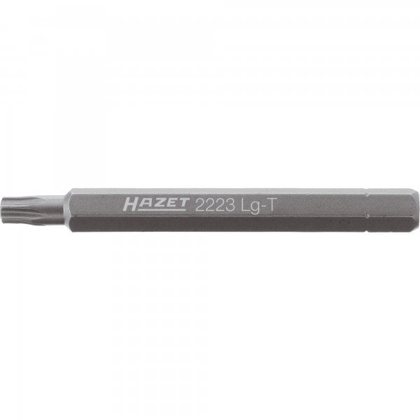Screwdriver bit, Torx T25, 1/4″ (6.3 mm) hex (2223LG-T25, HAZET)