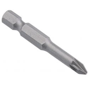 Atsuktuvo antgalis 1/4" Nr.1, 50 mm, 5 vnt. (255001C, GENIUS)