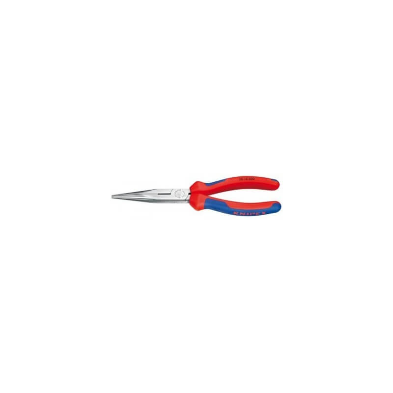 Replės pusapvaliais ilgais galais 200mm (26 12 200, KNIPEX)