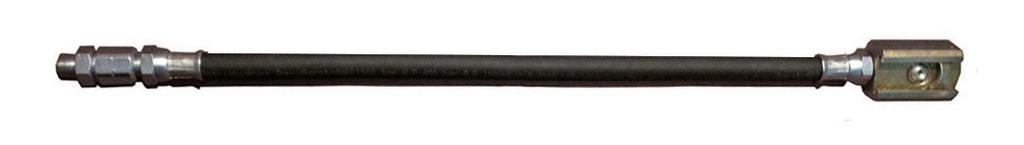 Outlet Hose 1/8 in. × 300 mm with 16 mm Button Head Coupler (26717, EUROLUBE)