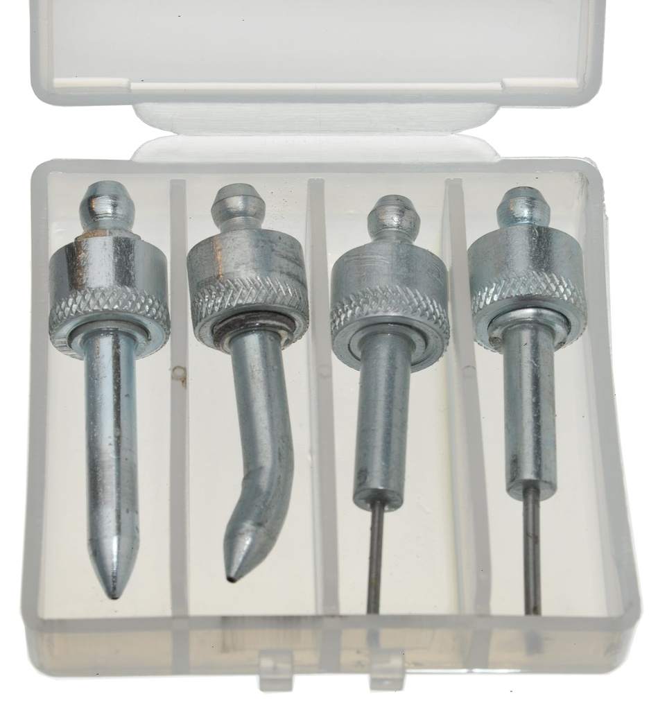 Needle nozzle kit, 4 types (26718, EUROLUBE)