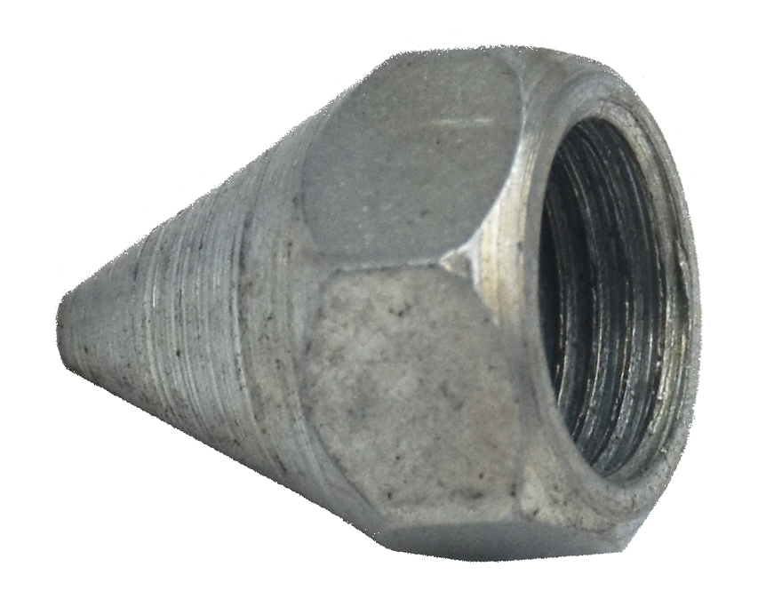 LUB-Nozzle connects with G1/8”(f) to a rigid tube. Flush (26791, EUROLUBE)