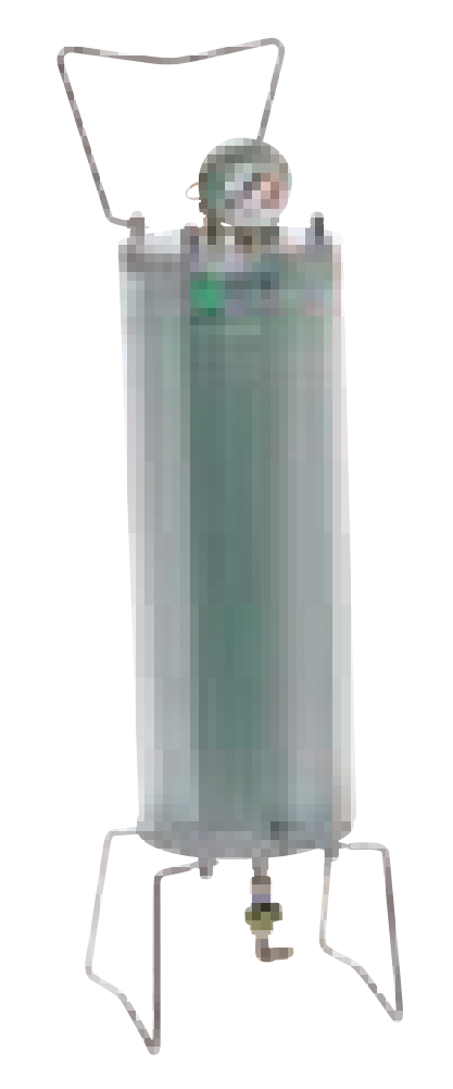 Charging cylinder 2 kg R134a/R404A/R407C with heater 220V (8885200322, WAECO)
