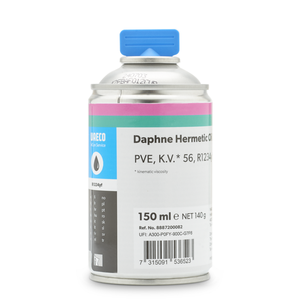 Kompresorinė alyva Daphne Hermetic Oil FVC56EA (Profi Oil System), 150 ml (8887200082, WAECO)