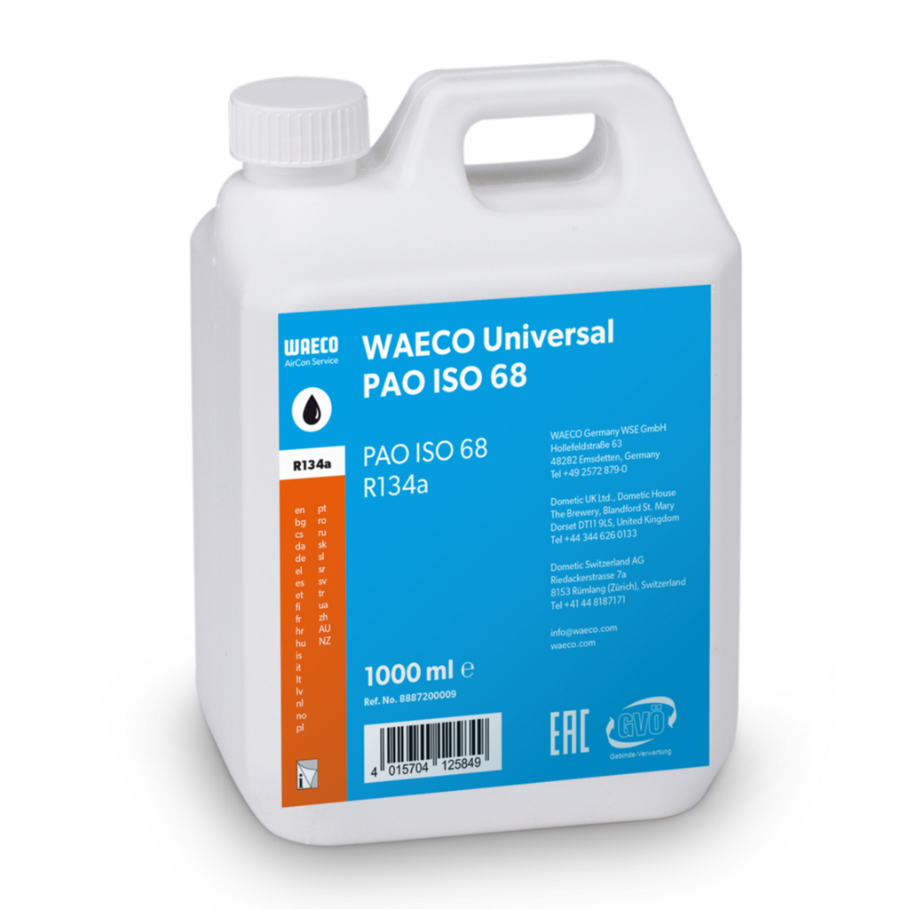 PAO alyva universaliam naudojimui, ISO 68, 1000 ml (8887200009, WAECO)