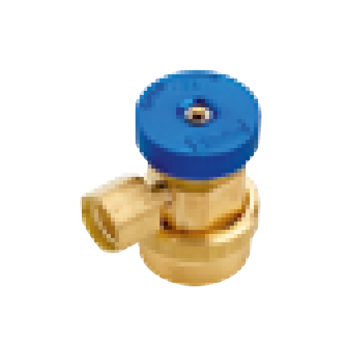 Quick service coupler LP for R134a, 1/4 in. SAE male thread (8885400089, WAECO)
