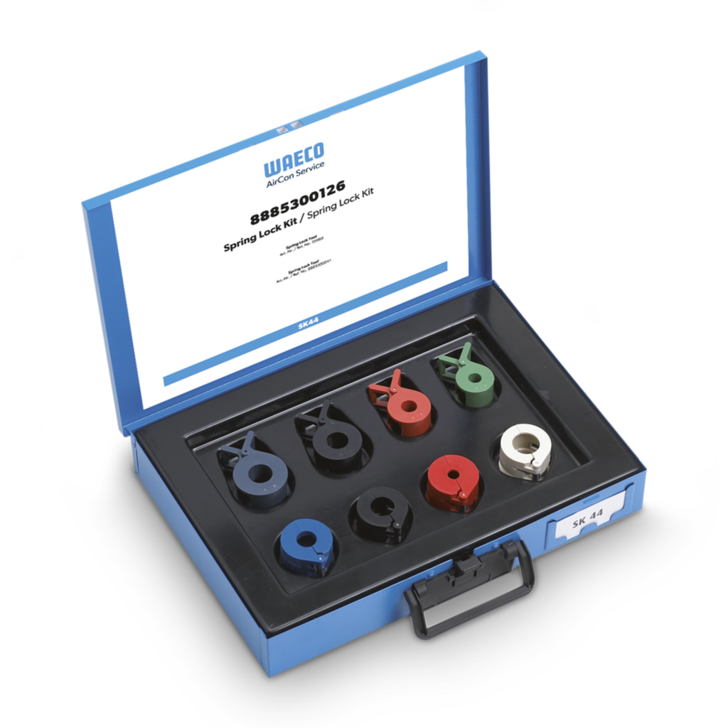 SK44, Spring Lock Repair and Disconnect Set, 8 items (8885300126, WAECO)