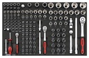 Tool set for tool trolleys (139 pcs) (313902, SONIC)