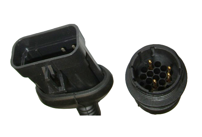 Diagnostic connector OPEL 10 pin (3151/C07, TEXA)