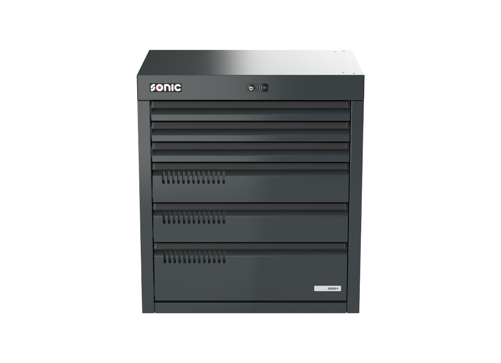 MSS+ drawer cabinet with 6 drawers 890mm (5089002, SONIC)