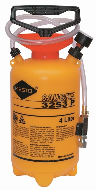 Hand operated suction unit. (3253-P, EUROLUBE)