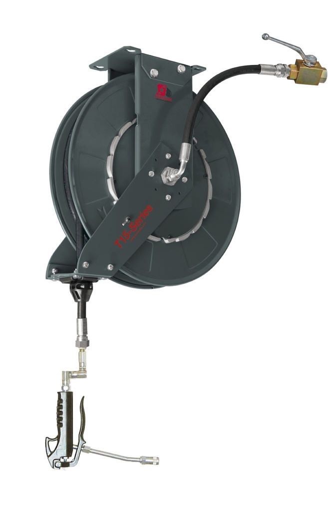 T15 žarnos ritės rinkinys tepalui - 15mx3/8 (327-04, EUROLUBE EQUIPMENT)
