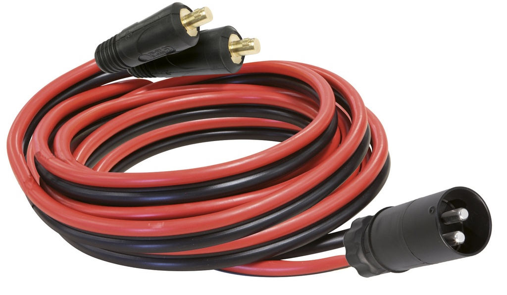 Charging / starting cables 3.5 m, 50 mm², starting, with a NATO connector, STARTPACK (025653, GYS)
