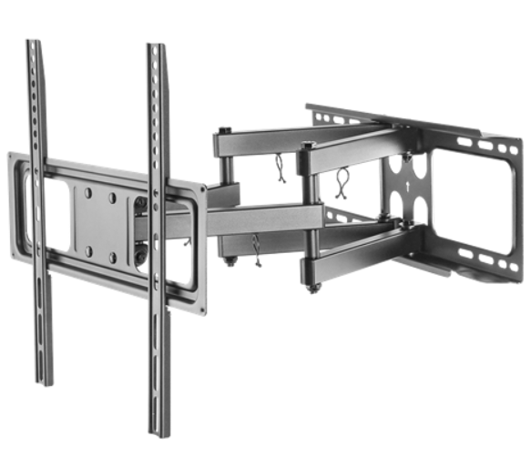 DELTACO TV sienas stiprinājums 32–55 collas, max 40 kg, 3 virzienu (ARM-1202, DELTACO)