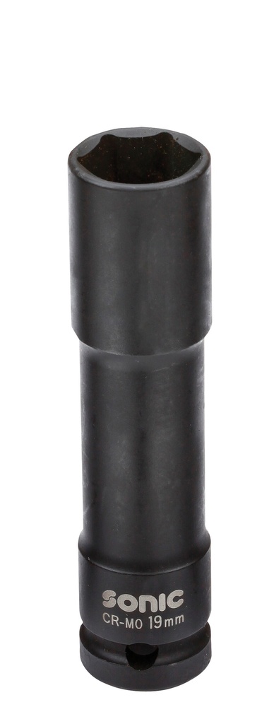 Smūginė galvutė 1/2 ilga plonasienė 19mm (3310219, SONIC)