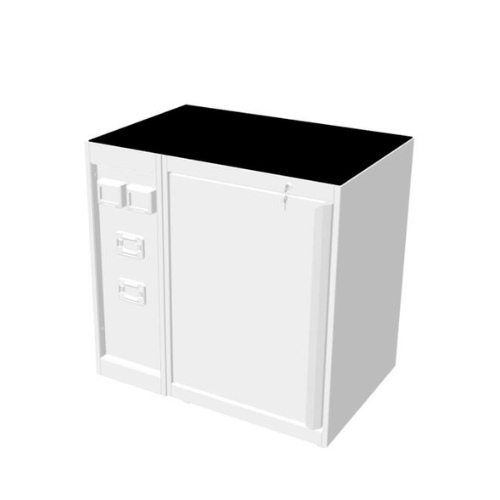 Scratch-resistant 90 cm worktop, Keen Space (WB-B09)