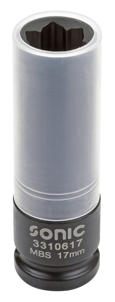 Impact socket 1/2 for MERCEDES BENZ wheels 17mm (3310617, SONIC)