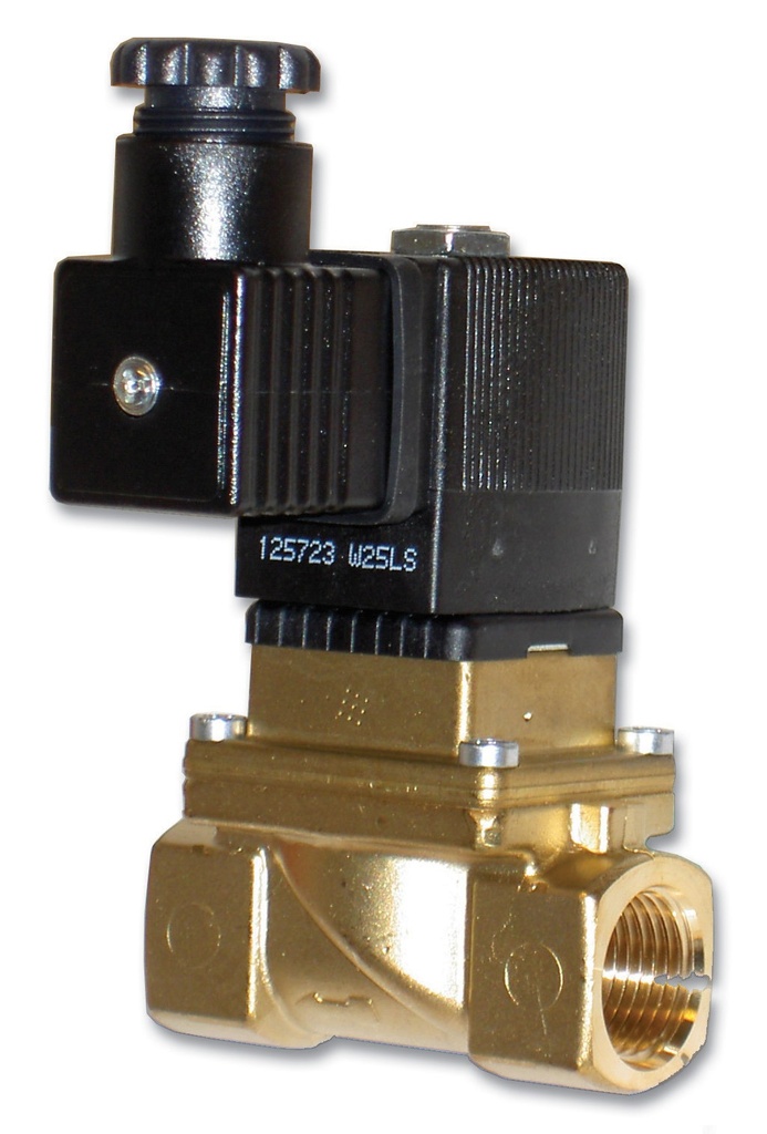 Solenoid Valve G1/2 in. (F), Air, 24 V DC (3318791, EUROLUBE)