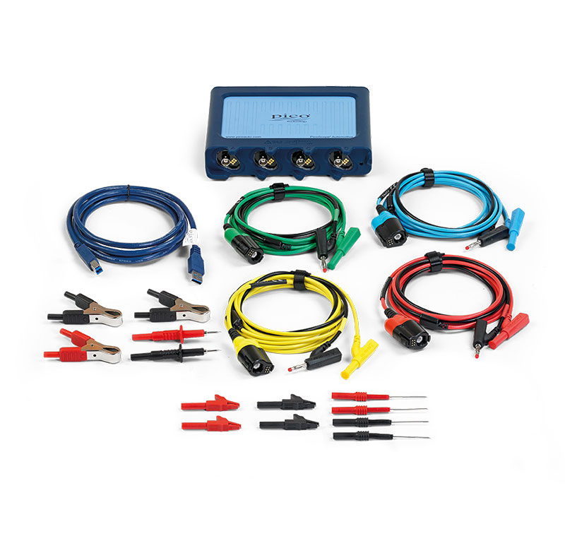 Automotive oscilloscope 4425A starter kit, 4 channels, in cardboard box (PQ176, PICO)