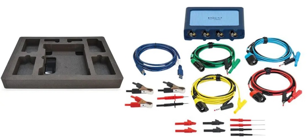 Automobilinis starterio PicoScope 4425A 4 kanalų diagnostikos osciloskopo komplektas (dėklas) (PQ224, PICO)
