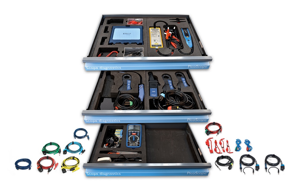 PicoScope 4425A EV diagnostikos rinkinys putplasčio įdėkluose (PQ236, PICO)