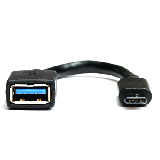 Cable: USB-C to USB-A male, 15 cm (TA285, PICO)