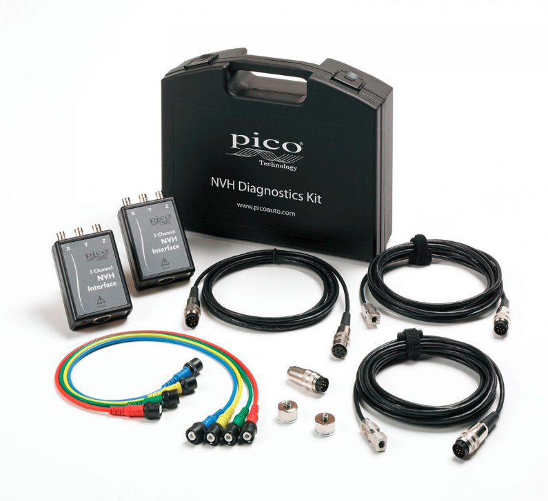 NVH standartinis diagnostikos rinkinys su transportavimo dėklu, Pico Technology (PQ129, PICO)